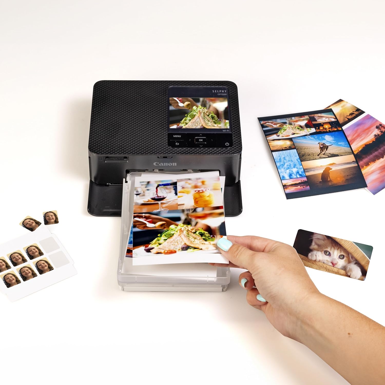 【極美品】Canon SELPHY CP1500 Wi-Fi　モバイル　y2k Amazon.com : Canon SELPHY CP1500 Compact Photo Printer